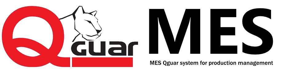 Qguar MES logo – napredni softver za digitalizaciju i upravljanje proizvodnjom, sledljivost, optimizaciju procesa i integraciju sa ERP/SCADA sistemima
